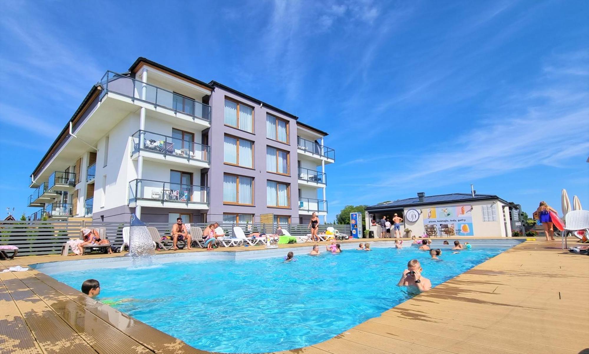 Apartament "Blu10" Z Basenem Sarbinowo Extérieur photo