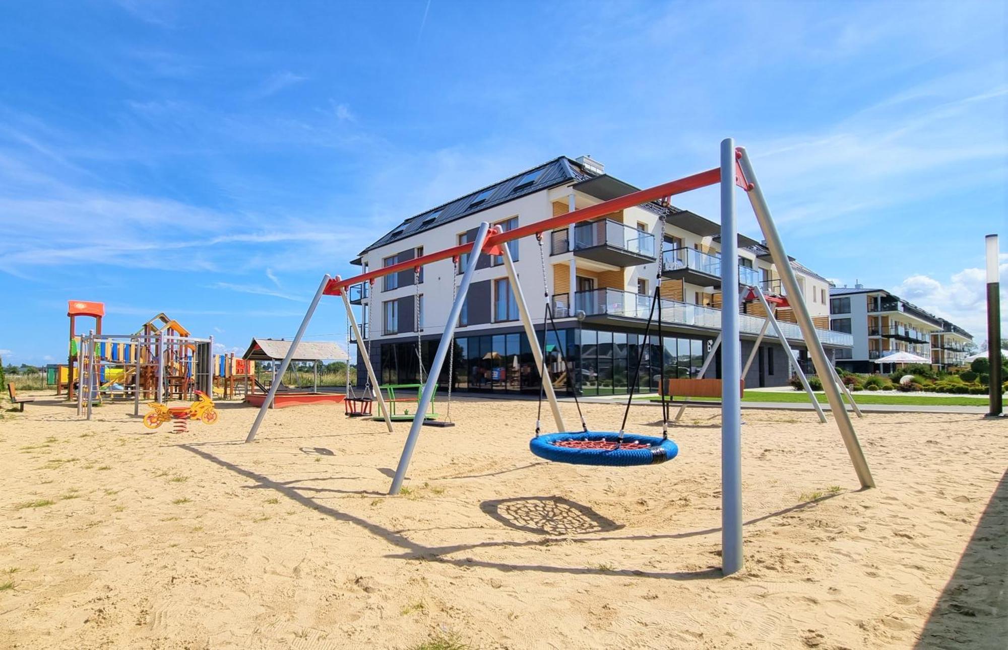 Apartament "Blu10" Z Basenem Sarbinowo Extérieur photo