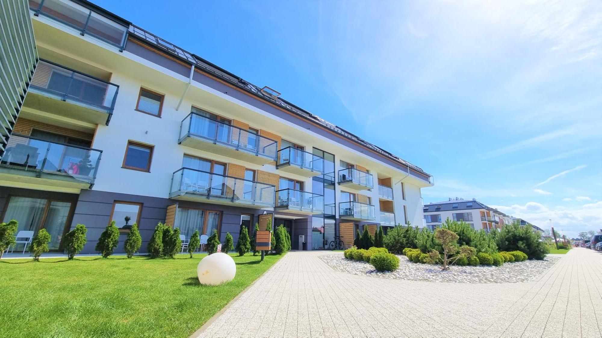 Apartament "Blu10" Z Basenem Sarbinowo Extérieur photo