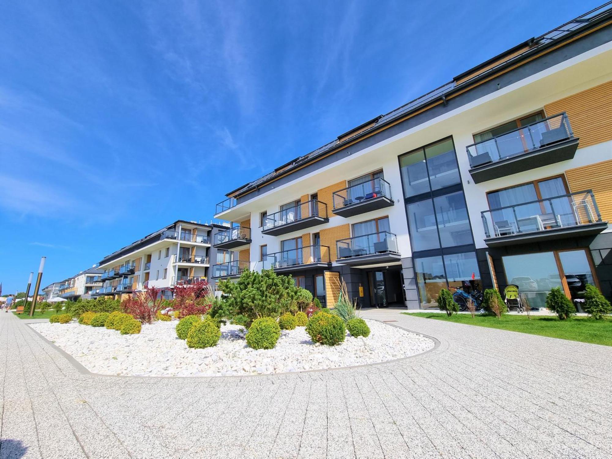 Apartament "Blu10" Z Basenem Sarbinowo Extérieur photo